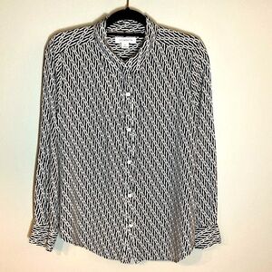Liz Claiborne Button-down Long Sleeve Blouse